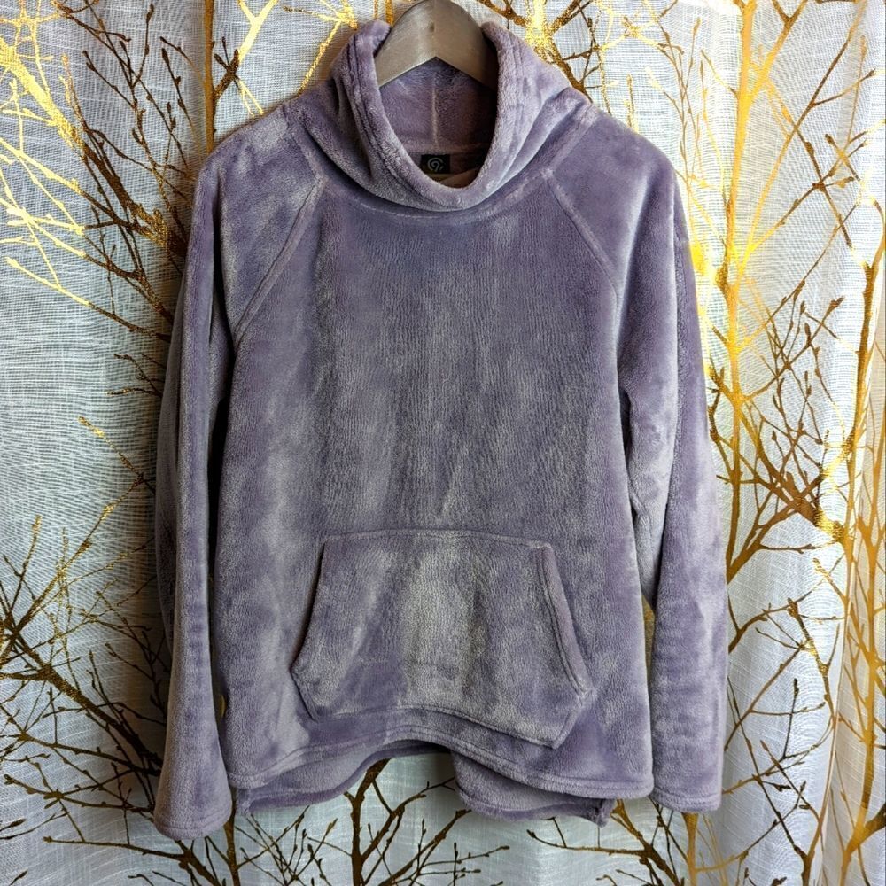 lavender C9 cowl neck pullover